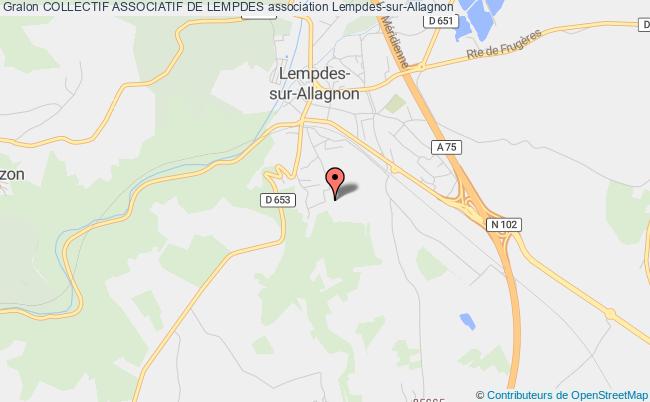 plan association Collectif Associatif De Lempdes Lempdes-sur-Allagnon