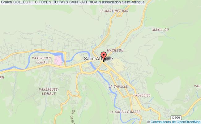 plan association Collectif Citoyen Du Pays Saint-affricain Saint-Affrique