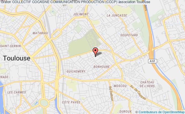 plan association Collectif Cocagne Communication Production (cccp) Toulouse