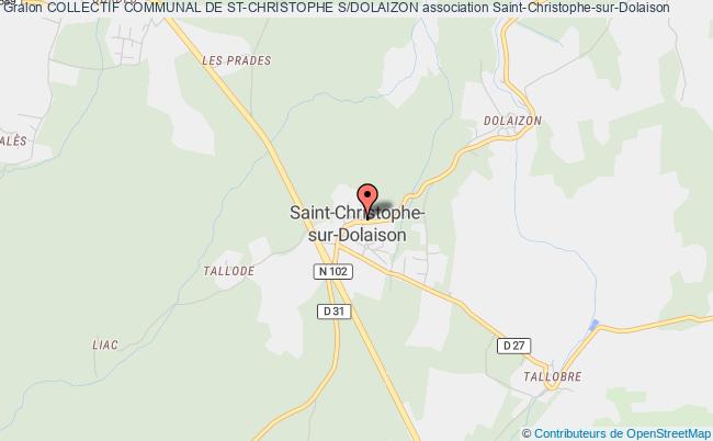 plan association Collectif Communal De St-christophe S/dolaizon Saint-Christophe-sur-Dolaison