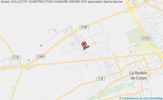 plan association Collectif Construction Chanvre Grand Est Sainte-Savine
