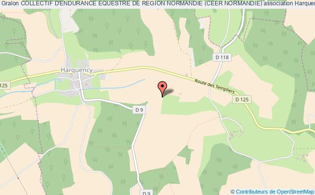 plan association Collectif D'endurance Equestre De Region Normandie (ceer Normandie) Harquency