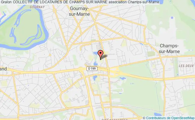 plan association Collectif De Locataires De Champs Sur Marne Champs-sur-Marne