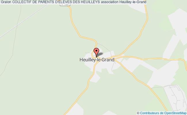 plan association Collectif De Parents D'ÉlÈves Des Heuilleys Heuilley-le-Grand