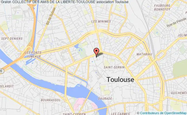 plan association Collectif Des Amis De La Liberte-toulouse Toulouse