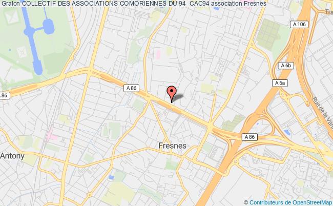 plan association Collectif Des Associations Comoriennes Du 94  Cac94 Fresnes