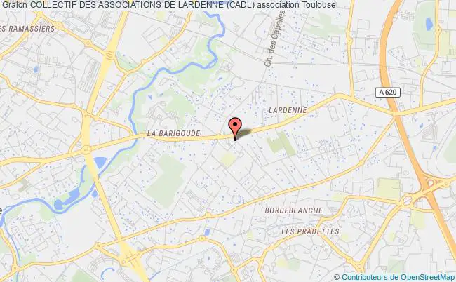 plan association Collectif Des Associations De Lardenne (cadl) Toulouse