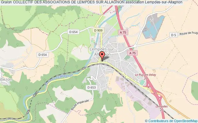 plan association Collectif Des Associations De Lempdes Sur Allagnon Lempdes-sur-Allagnon