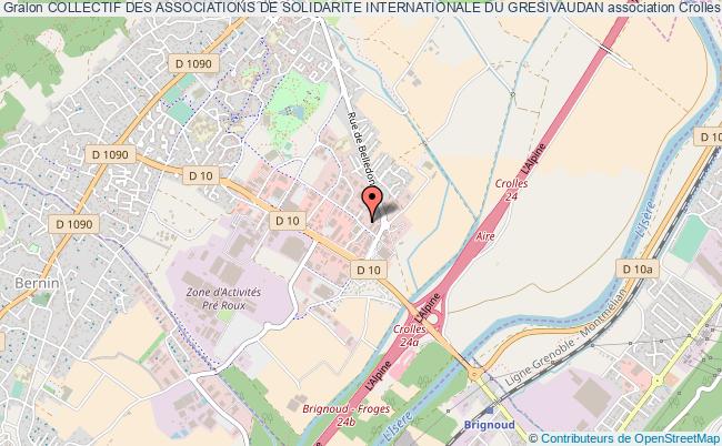 COLLECTIF DES ASSOCIATIONS DE SOLIDARITE INTERNATIONALE DU GRESIVAUDAN