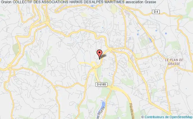 plan association Collectif Des Associations Harkis Des Alpes Maritimes Grasse