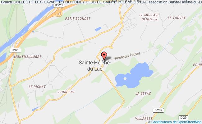 COLLECTIF DES CAVALIERS DU PONEY CLUB DE SAINTE HELENE DU LAC