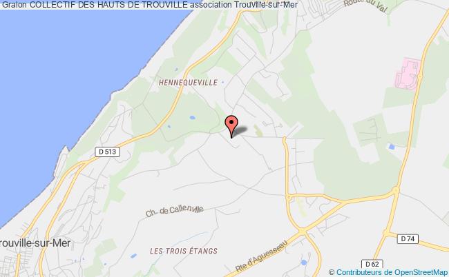 plan association Collectif Des Hauts De Trouville Trouville-sur-Mer
