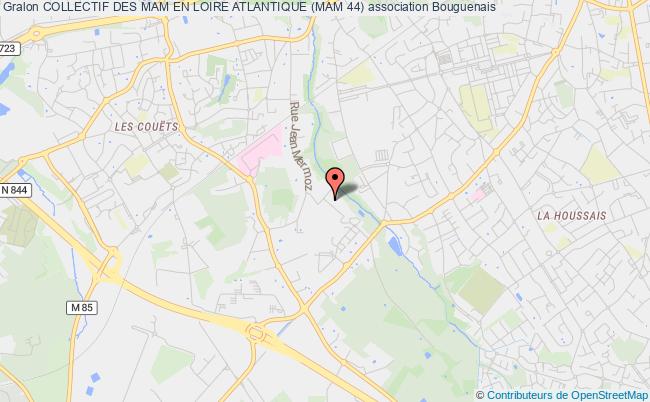 plan association Collectif Des Mam En Loire Atlantique (mam 44) Bouguenais