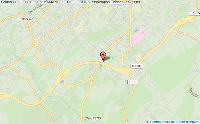 plan association Collectif Des Mamans De Collonges Thonon-les-Bains