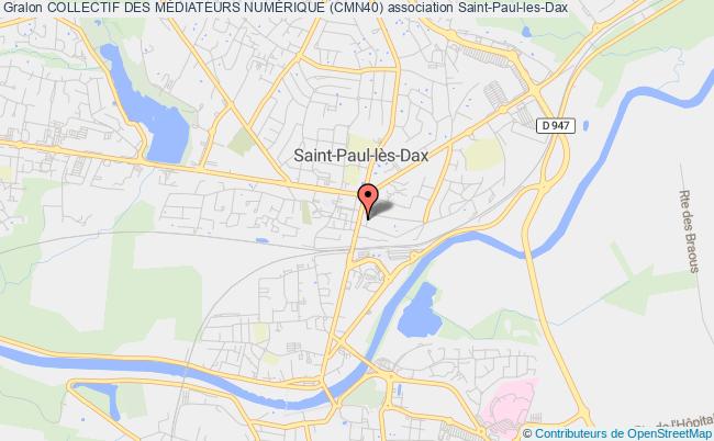 plan association Collectif Des MÉdiateurs NumÉrique (cmn40) Saint-Paul-lès-Dax