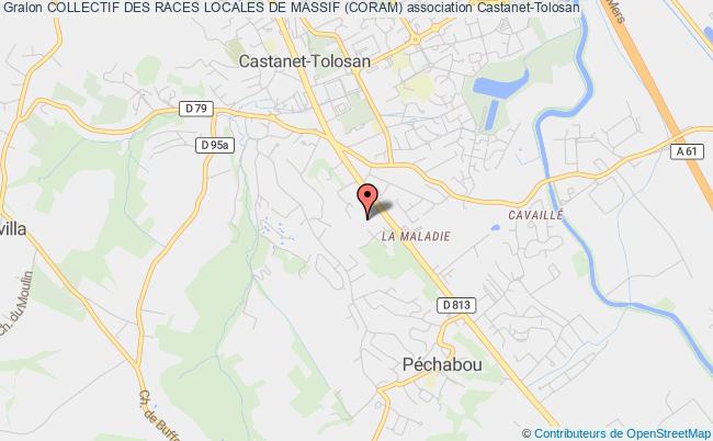 plan association Collectif Des Races Locales De Massif (coram) Castanet-Tolosan