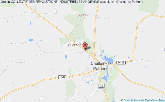 plan association Collectif Des RÉvolutions Industrielles Angevine Challain-la-Potherie