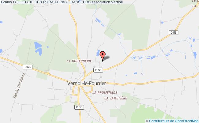 plan association Collectif Des Ruraux Pas Chasseurs Vernoil-le-Fourrier