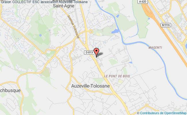 plan association Collectif Esc Auzeville-Tolosane