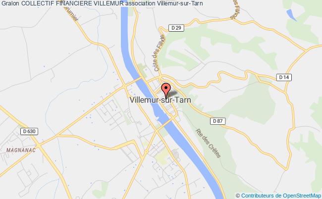 plan association Collectif Financiere Villemur Villemur-sur-Tarn