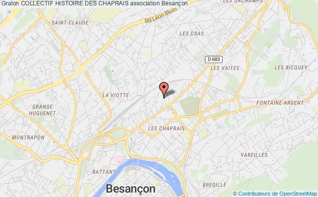 plan association Collectif Histoire Des Chaprais Besançon