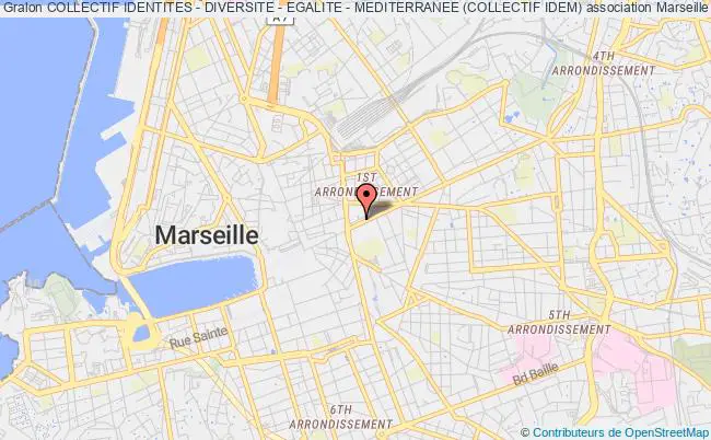 plan association Collectif Identites - Diversite - Egalite - Mediterranee (collectif Idem) Marseille