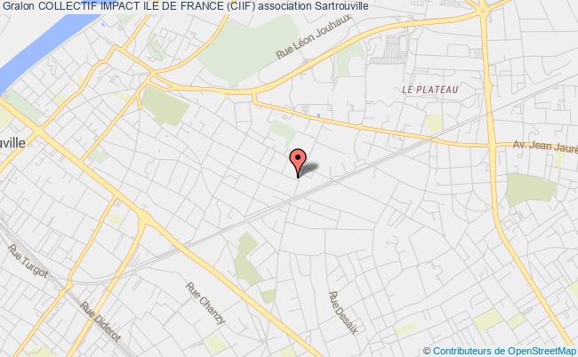 plan association Collectif Impact Ile De France (ciif) Sartrouville