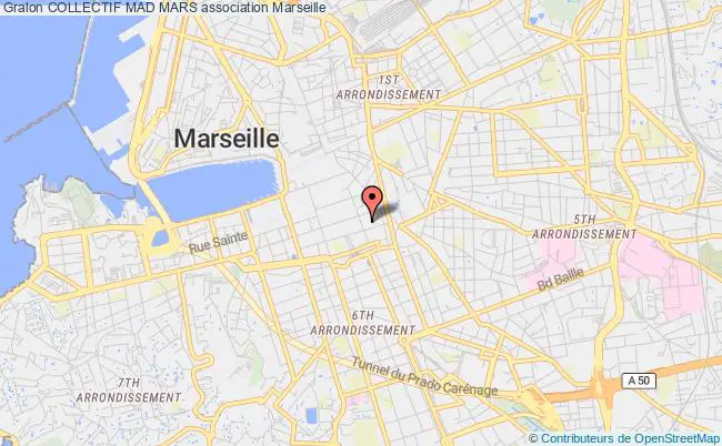 plan association Collectif Mad Mars Marseille 6