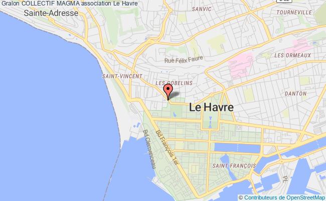 plan association Collectif Magma Havre