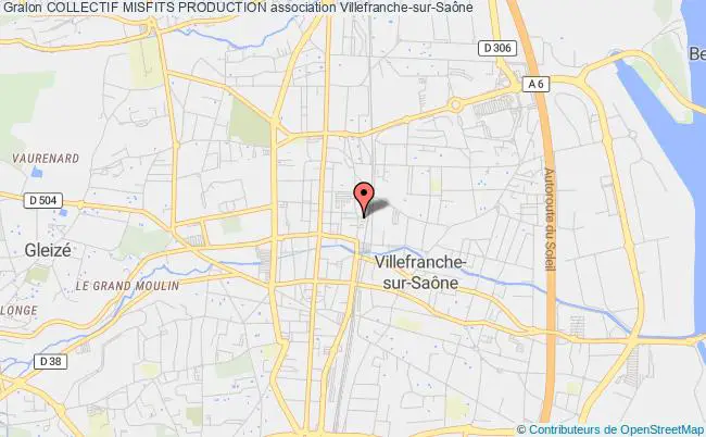 plan association Collectif Misfits Production Villefranche-sur-Saône