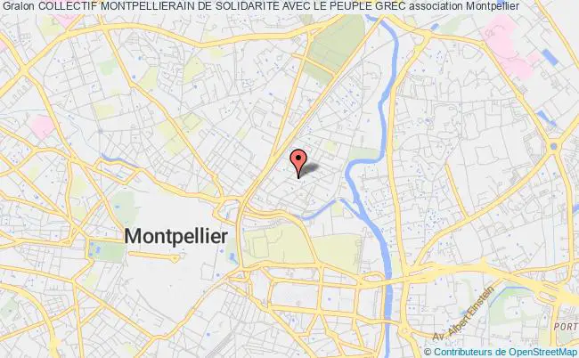 plan association Collectif Montpellierain De Solidarite Avec Le Peuple Grec Montpellier