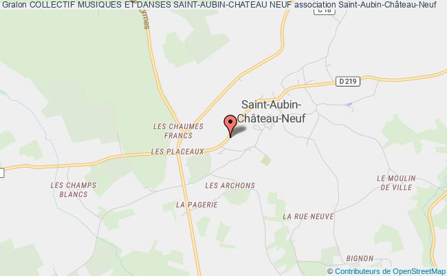 plan association Collectif Musiques Et Danses Saint-aubin-chateau Neuf LE VAL D'OCRE