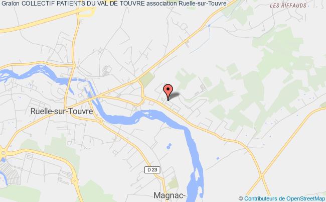 plan association Collectif Patients Du Val De Touvre Ruelle-sur-Touvre
