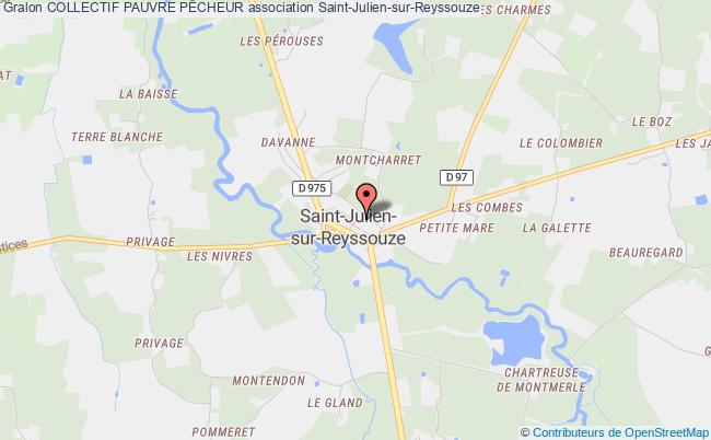 plan association Collectif Pauvre PÊcheur Saint-Julien-sur-Reyssouze