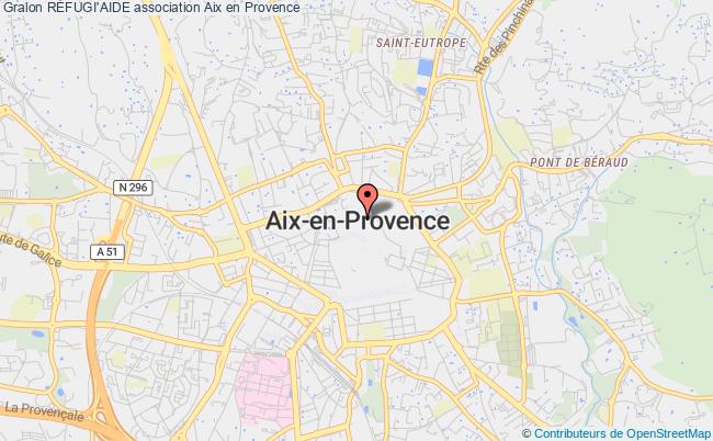 plan association Collectif Pour L'action Sociale A Aix-en-provence C.a.s.a. Aix-en-Provence