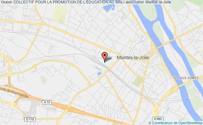 plan association Collectif Pour La Promotion De L'Éducation Au Mali Mantes-la-Jolie