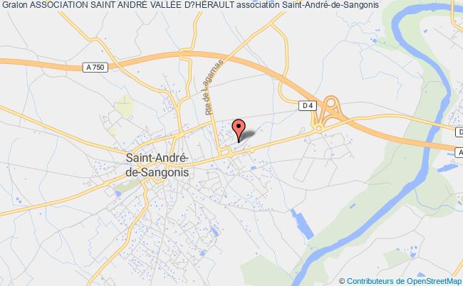 plan association Collectif Saint-andre-vallee D'herault Saint-André-de-Sangonis