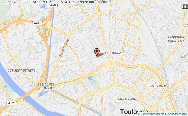 plan association Collectif Sur La Cime Des Actes Toulouse