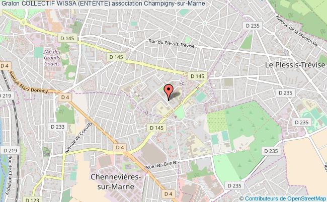 plan association Collectif Wissa (entente) Champigny-sur-Marne