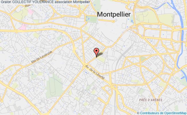 plan association Collectif Yolerance Montpellier