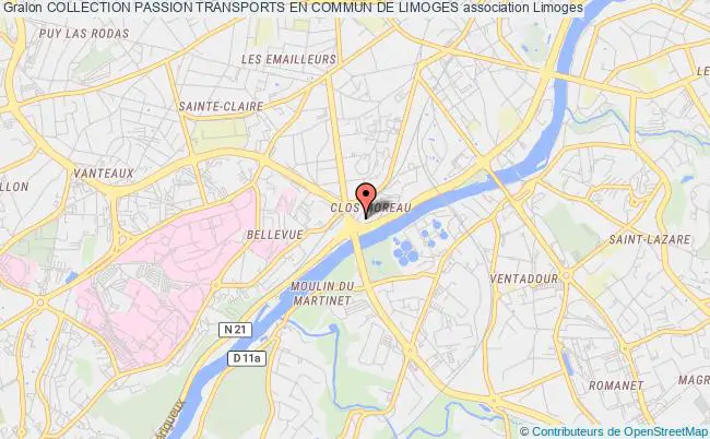 plan association Collection Passion Transports En Commun De Limoges Limoges