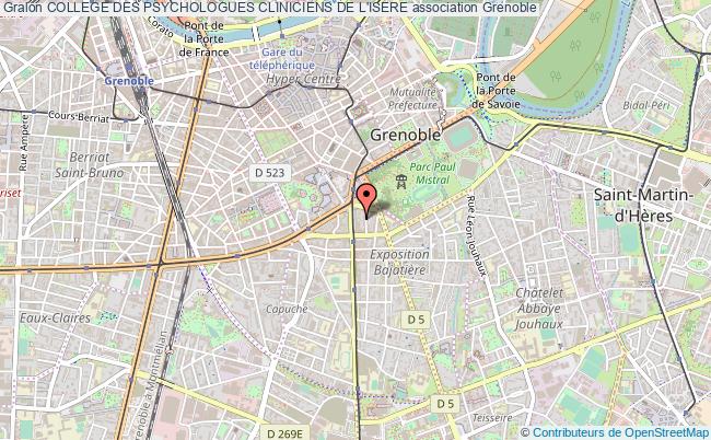 COLLEGE DES PSYCHOLOGUES CLINICIENS DE L'ISERE