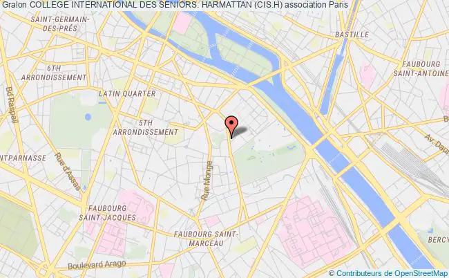 plan association College International Des Seniors. Harmattan (cis.h) Paris