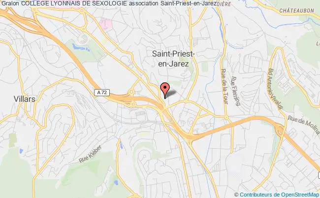 plan association College Lyonnais De Sexologie Saint-Priest-en-Jarez