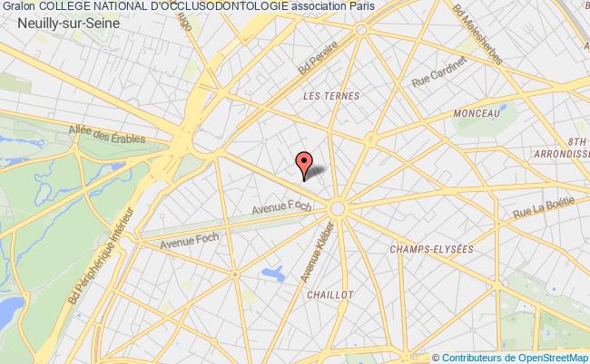 plan association College National D'occlusodontologie PARIS