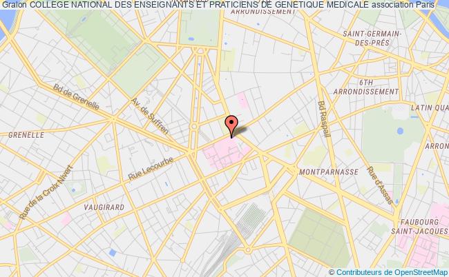 COLLEGE NATIONAL DES ENSEIGNANTS ET PRATICIENS DE GENETIQUE MEDICALE