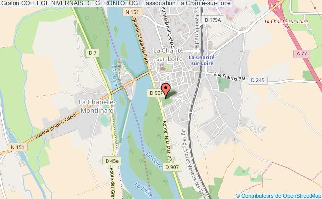 plan association College Nivernais De Gerontologie La    Charité-sur-Loire