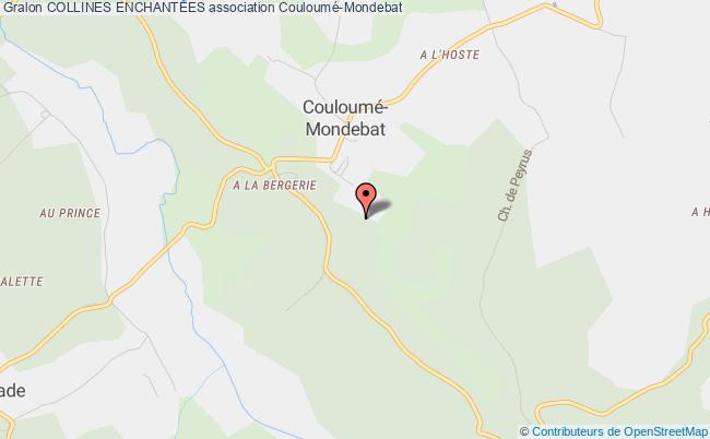 plan association Collines EnchantÉes Couloumé-Mondebat