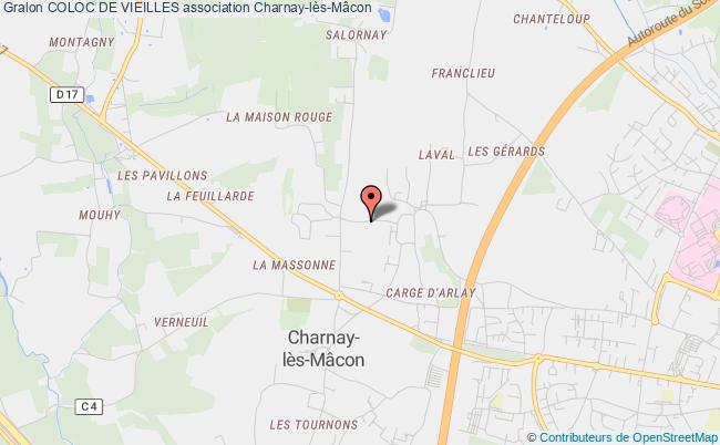 plan association Coloc De Vieilles Charnay-lès-Mâcon
