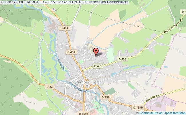 plan association Colorenergie - Colza Lorrain Energie Rambervillers